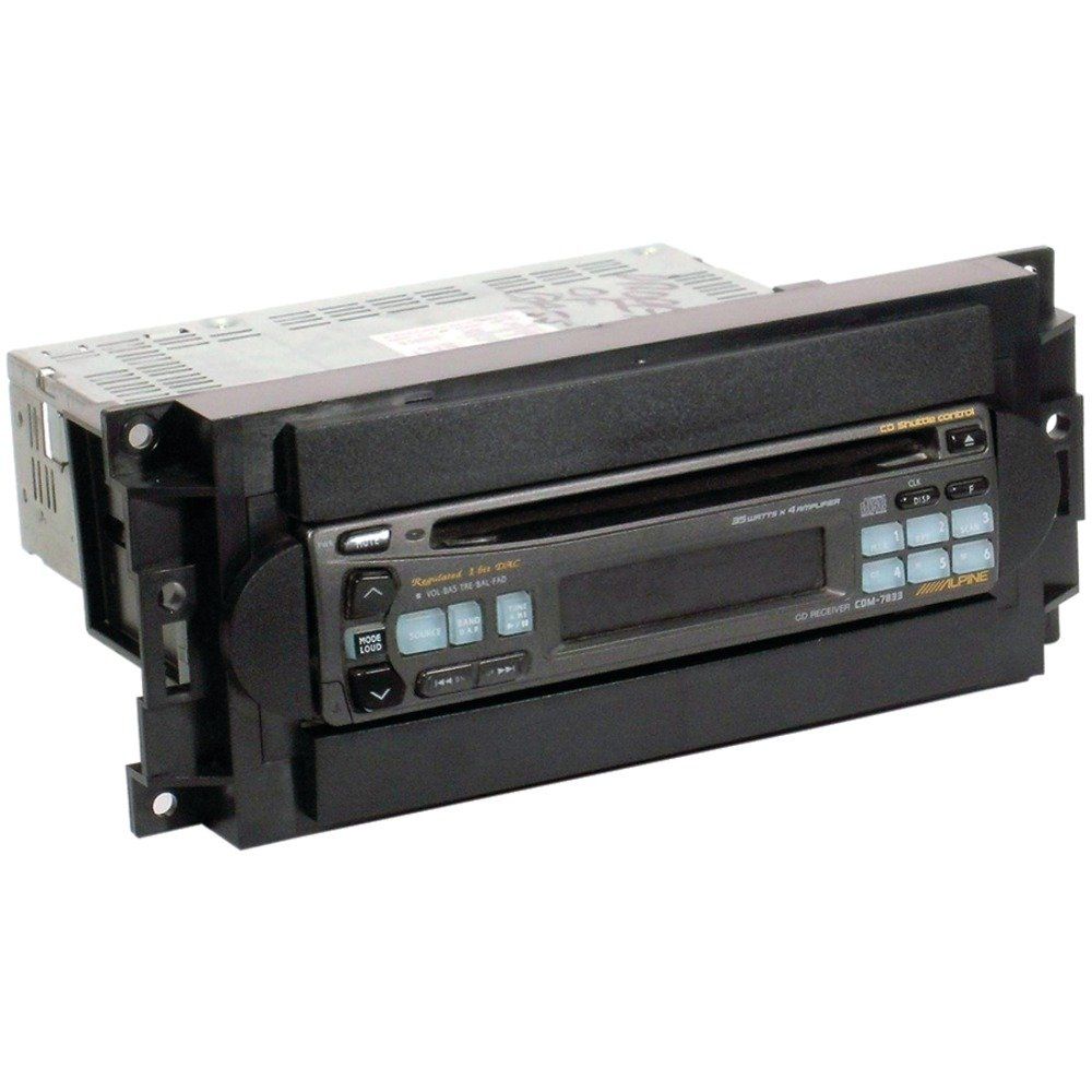 Scosche CR1286B ISO DIN Dash Kit for 2004-11 Chrysler, Dodge, Jeep, Plymouth - Black Compatibility