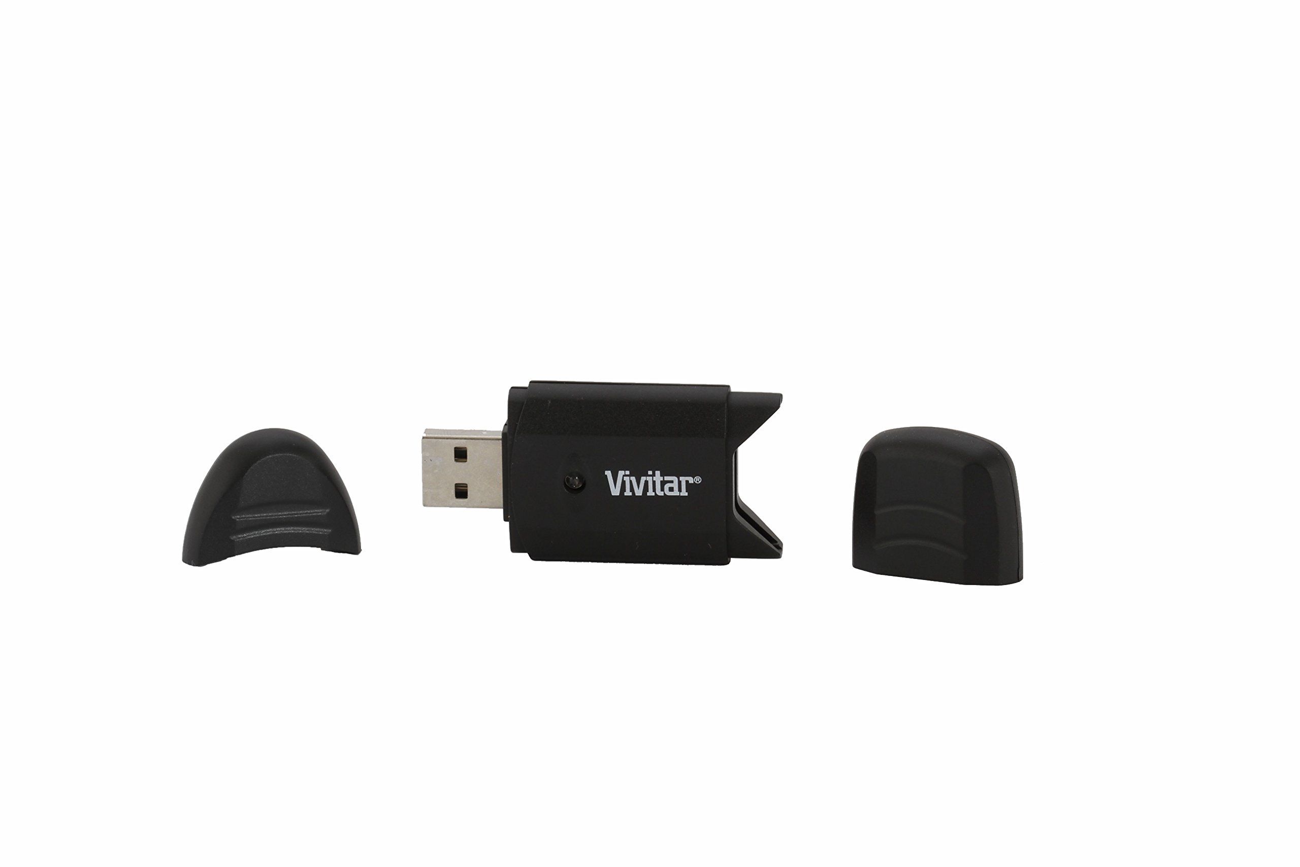 Vivitar USB 2.0 Digital SD Card Reader (VIV-CR-35) - Fast Data Transfer & Compatibility