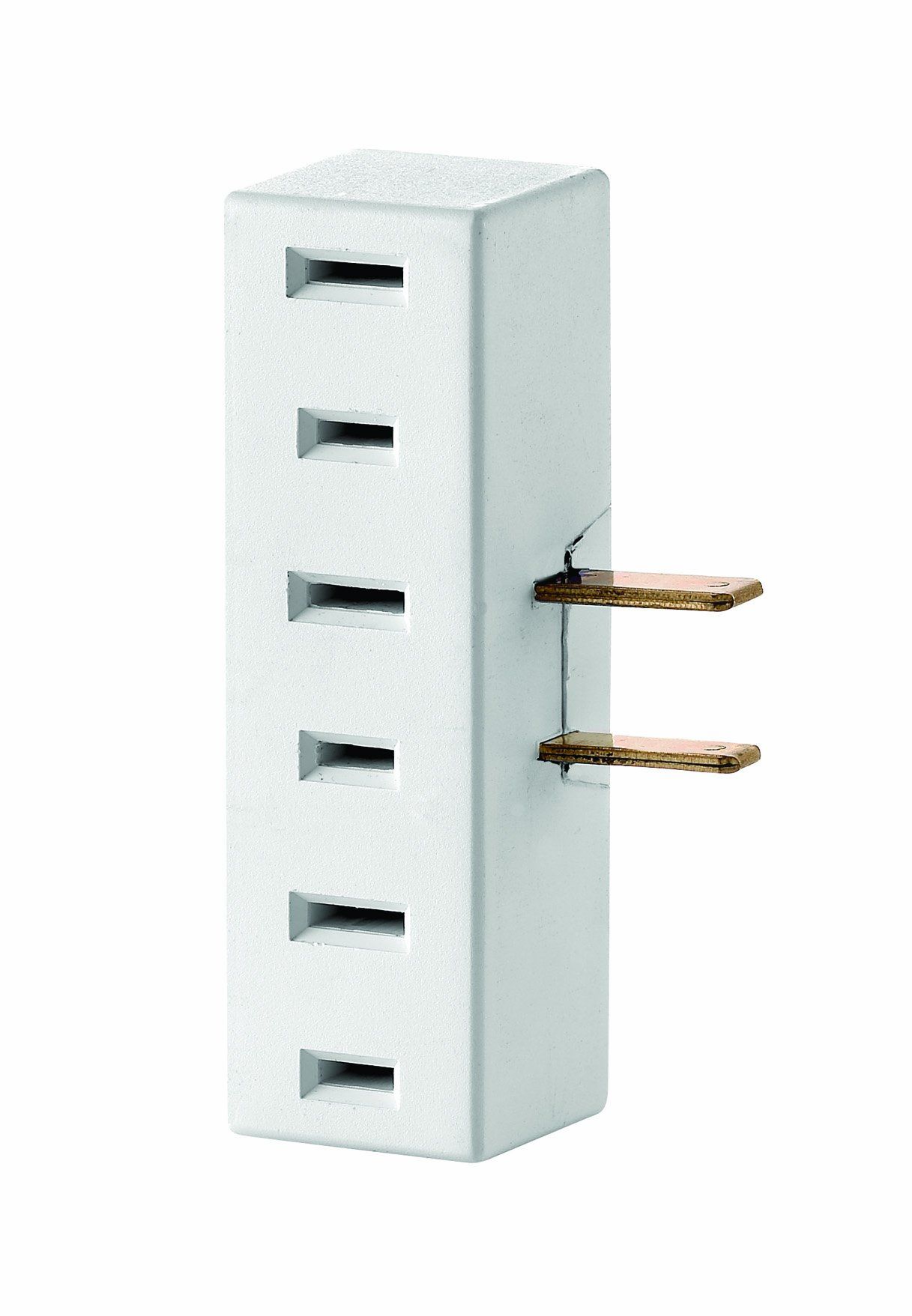 Leviton 65 15Amp 125V 3-Outlet Non-Grounding Adapter: Safe & Reliable Power Solution