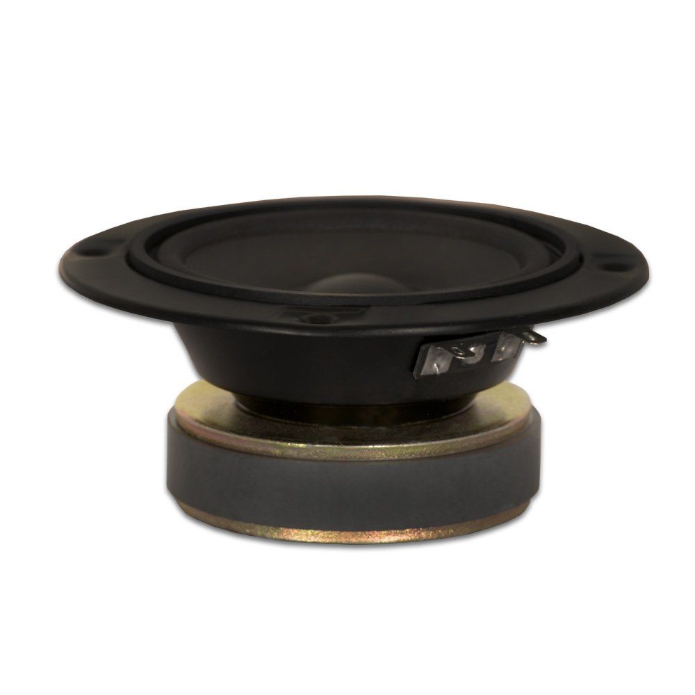 "Goldwood Sound 120W 4 Ohm Poly Mica 5" Midrange Speaker - GM-85/4 Black"