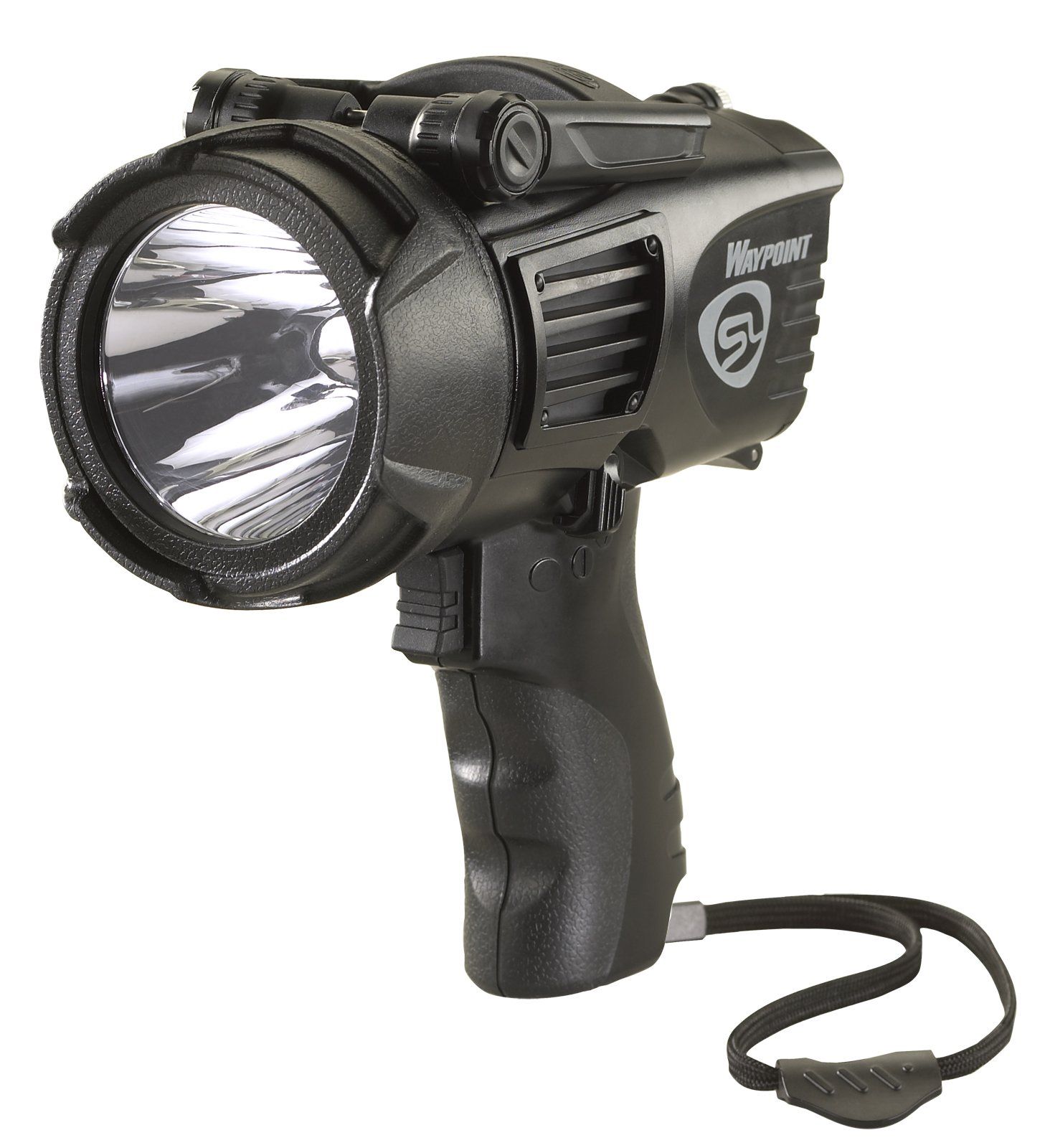 Streamlight 44902 Waypoint: 550-Lumen LED Pistol-Grip Spotlight with DC Power Cord & Mount