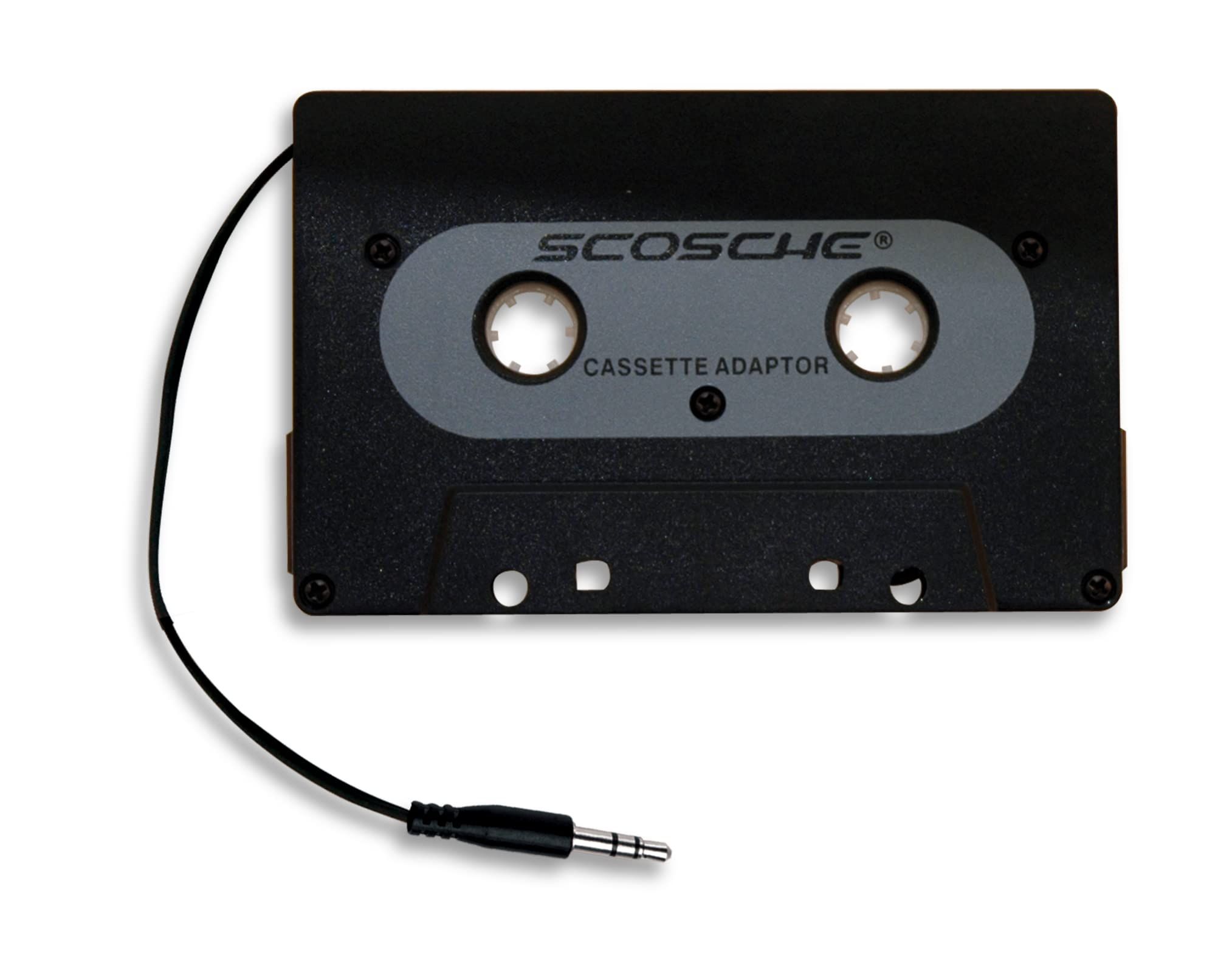 Scosche PCA2 Universal Cassette Adapter: Connect iPod & MP3 Players Easily