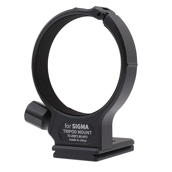"71mm Tripod Collar Mount Ring 1/4" for Sigma APO 70-200mm F2.8 II EX DG Macro HSM Lens - Enhance Stability & Performance"