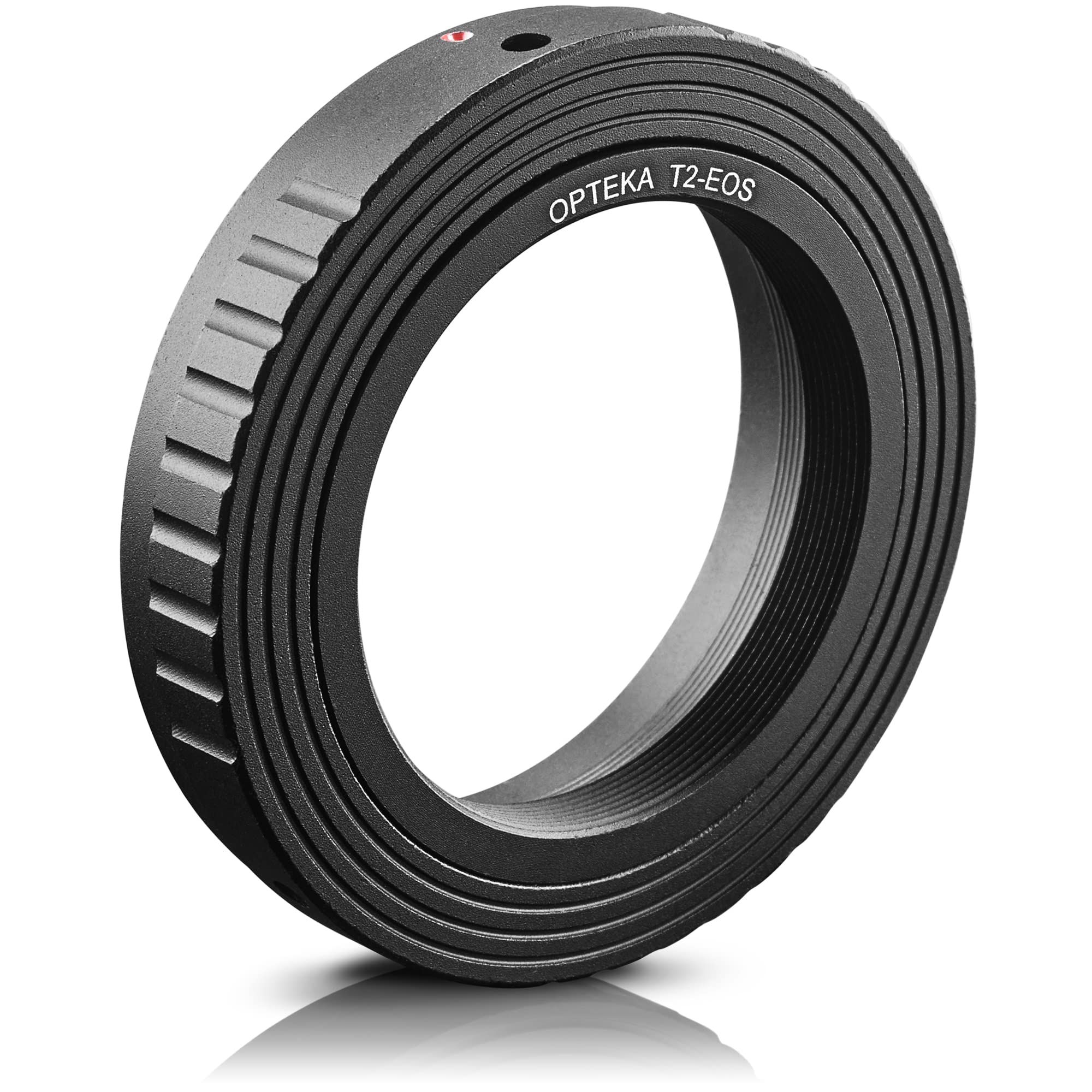 Opteka T-Mount Adapter for Canon EF EOS 80D, 70D, 6D, 5D & More - Enhance Your DSLR Photography