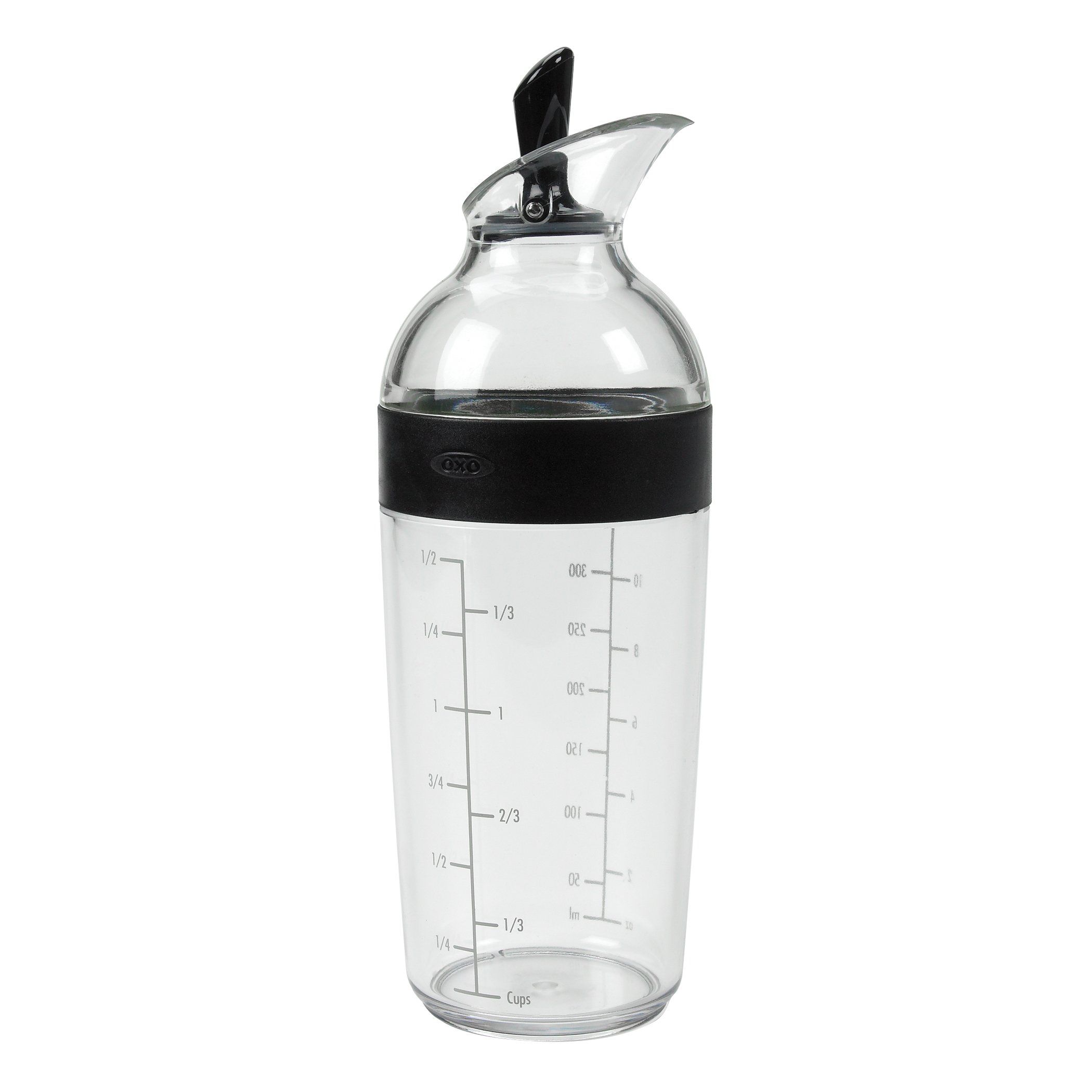 OXO Good Grips Large Clear Salad Dressing Shaker - Perfect for Easy Mixing & Storage