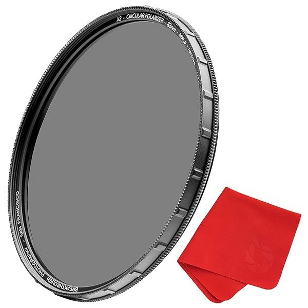 86mm X2 CPL Circular Polarizing Filter - AGC Optical Glass, MRC8 Coatings, Weather Sealed - Breakthrough Photography