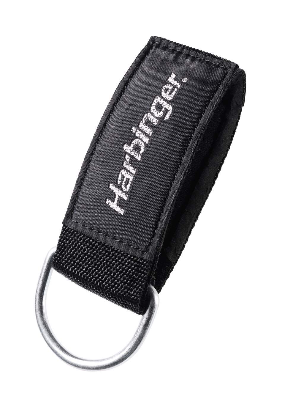 Harbinger Neoprene Padded 2-Inch Ankle Cuff - Durable Black Fitness Accessory for Strength Training