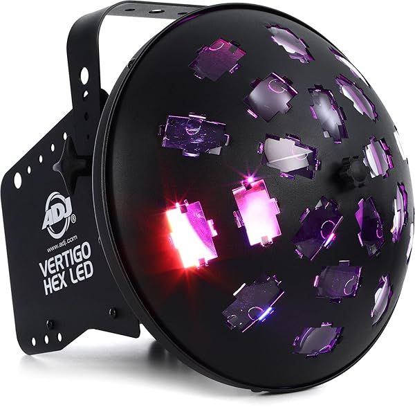 ADJ Products Vertigo HEX LED Stage Lights - Ultimate Black Lighting Solution for Events
