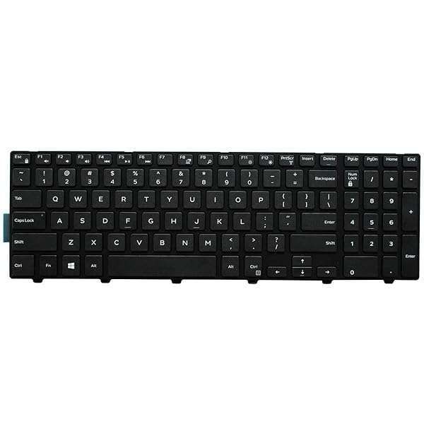 Buy AUTENS Red Backlight Replacement Keyboard for Dell Inspiron 15 5000 Series 5542-5577 - Fast Shipping & Easy Installation
