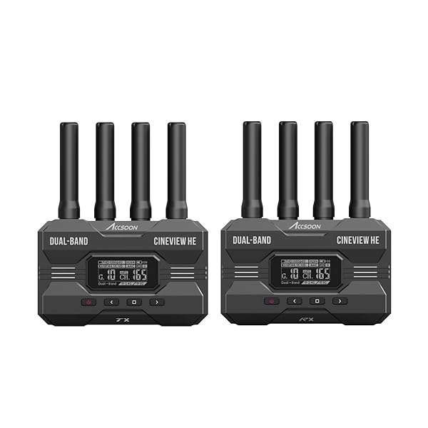 Accsoon CineView HE: Top Multispectrum Wireless Video Transmitter & Receiver for Filmmakers