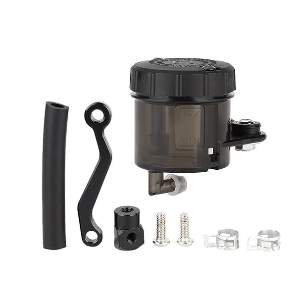 Universal Motorcycle Brake Reservoir Kit - ABS Fluid Cup for Clutch & Master Cylinder Modification