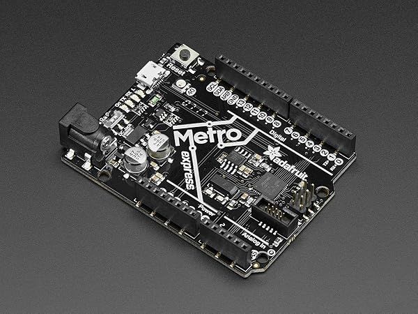 Adafruit Metro M0 Express (PID 3505) - CircuitPython Ready ATSAMD21G18 Board for Easy Prototyping