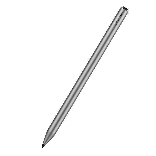Adonit Neo iPad Pen: Matte Silver Stylus with Palm Rejection for iPad Air, Mini, Pro & More