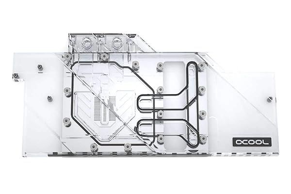 Alphacool Eisblock Aurora Plexi GPX-A for AMD Radeon 5600/5700 XT MSI Gaming X - Ultimate Cooling Solution