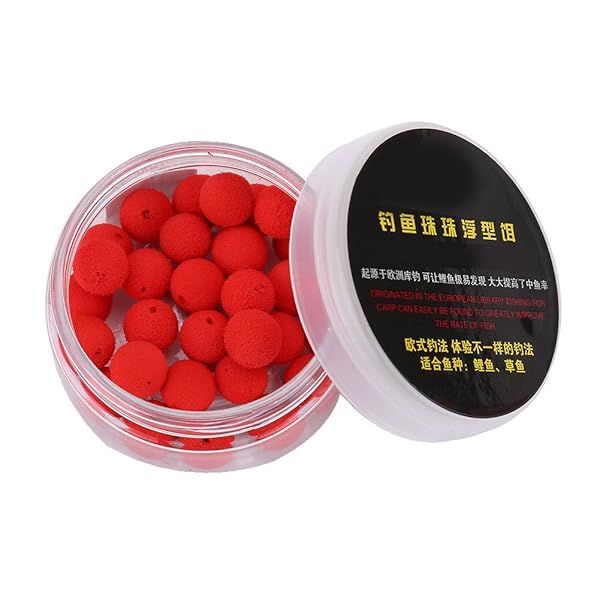 Top 10 Carp Boilies: 10/12mm Foam Up Soft Pellets & Floating Beads for Effective Carp Fishing