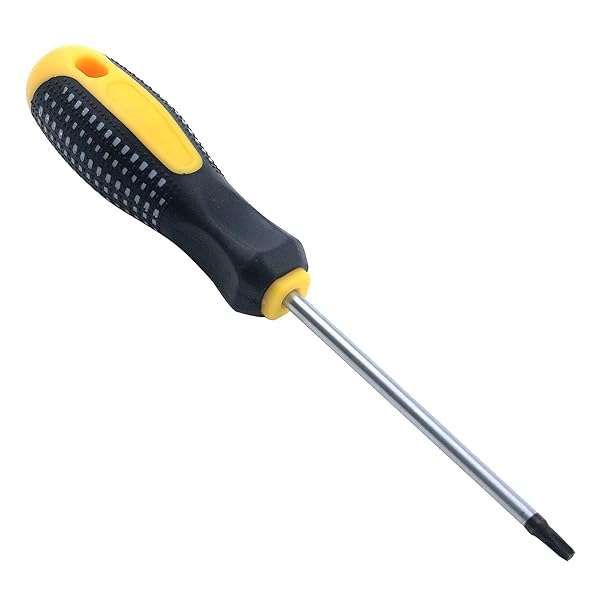 "Antrader T20 Torx Screwdriver 4" with Magnetic Tip & Plastic Handle - Perfect for Precision Work"