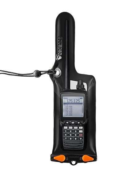 Buy AquaPac Classic Waterproof VHF Radio Case - Perfect for Swimming, Surfing & Kayaking - Portable & Protective Walkie Talkie Cover