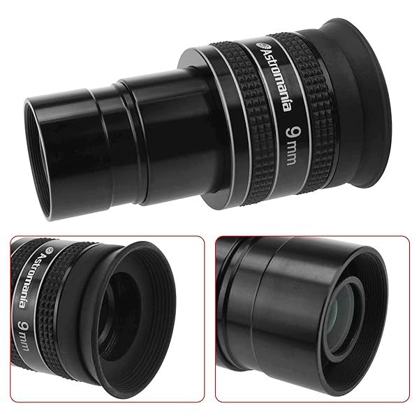 "Astromania 1.25" 9mm 58-Degree Planetary Eyepiece: Enhance Your Telescope Viewing Experience"