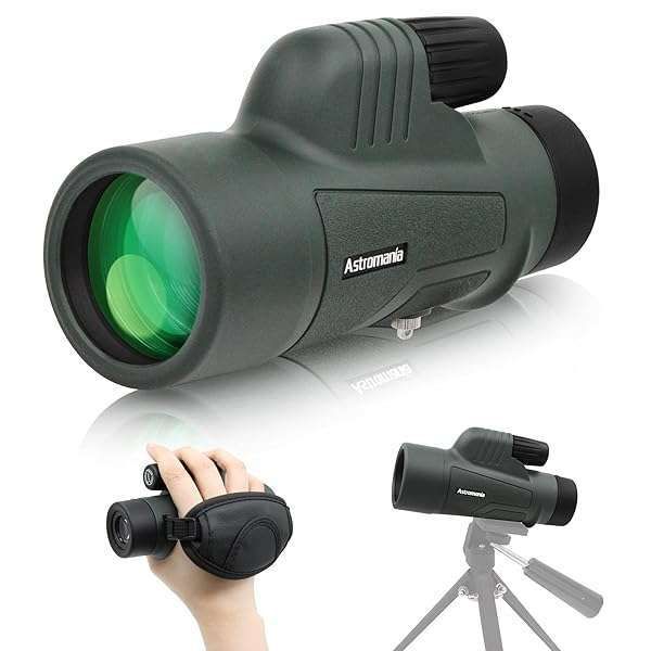 Astromania 8X42 BAK4 Monoculars: Waterproof, Compact Bird Watching & Travel Gifts for Men