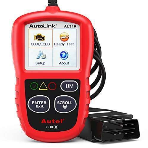 Autel AL319 OBD2 Scanner: Enhanced Engine Code Reader & Live Data for All OBDII Vehicles (1996+) - 2024 Upgrade