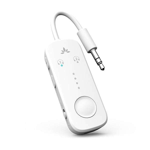 Avantree Relay: Premium Bluetooth 5.3 Adapter for AirPods & Headphones - Low Latency Wireless Audio for Travel & TV