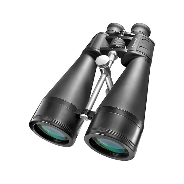 BARSKA X-Trail 20x80 Binoculars with Tripod Adapter - Ultimate Black Outdoor Viewing