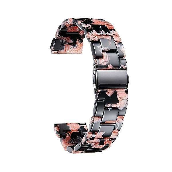 BINLUN Resin Watch Bands: Stylish & Skin-Friendly Replacement Straps for Men & Women - 14 Colors, Quick Release, 18/20/22mm Sizes