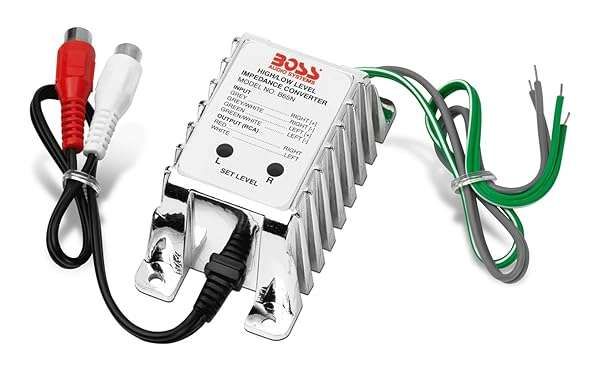 Upgrade Your Car Audio: BOSS B65N High Level to RCA Converter & Noise Filter