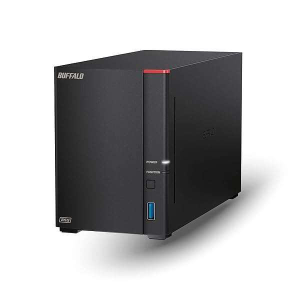 BUFFALO LinkStation 720: 16TB 2-Bay NAS for Home Office - Private Cloud & Media Server Storage