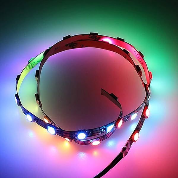 Barrow LRC2.0 0.5M Flexible 5V Addressable RGB Strip - Enhance Your PC Lighting!