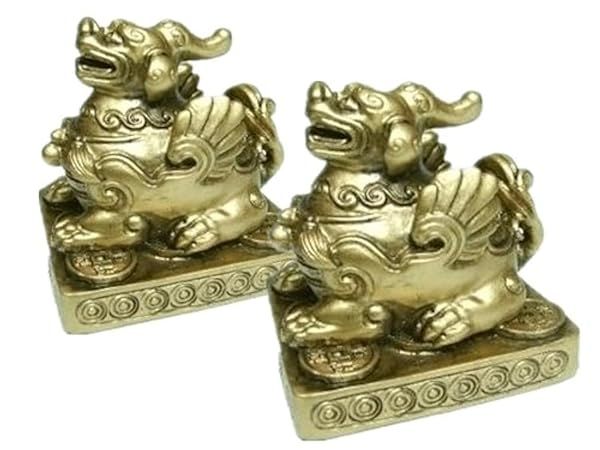 Enhance Wealth & Protection with Betterdecor Feng Shui Pi Yao/Pi Xiu Statue - Perfect Home Decoration