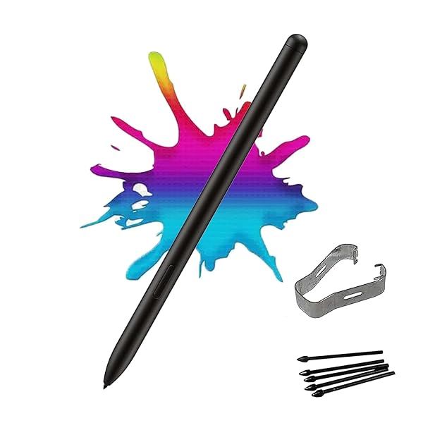 Black Smart Paper Pen for Lenovo Smart Paper Stylus with 4096 Pressure Levels and 5 Replacement Tips Nibs