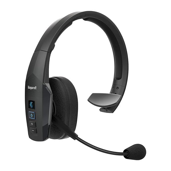 BlueParrott B450-XT: Top Noise Cancelling Bluetooth Headset for Truckers - 24H Talk Time, Comfort & Sound Quality