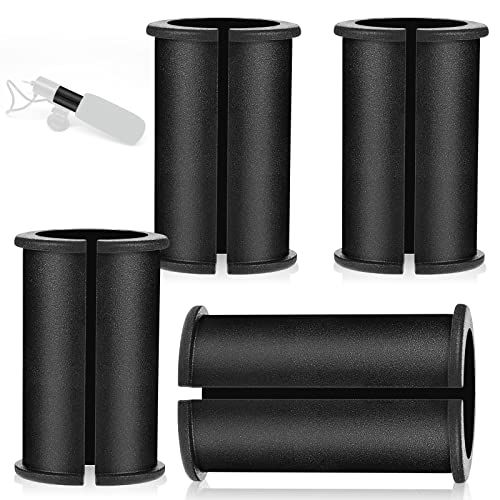 Boao 4 Pcs Microphone Shock Mount Rubber Spacer Tube Compatible with Rode NTG Shotgun Fx3 Mic Sleeve Washer
