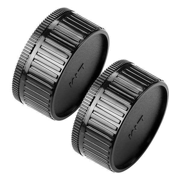 Leica M-Mount Body Cap & Lens Rear Cap Cover Replacement Set - 2 Sets for Cameras & Lenses