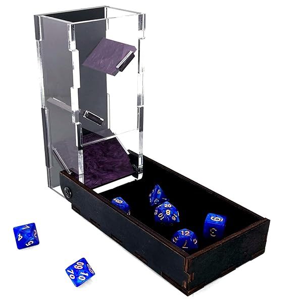Buy C4Labs Colour Lux Drawbridge Dice Tower in Symphony Violet - Perfect for Gamers!