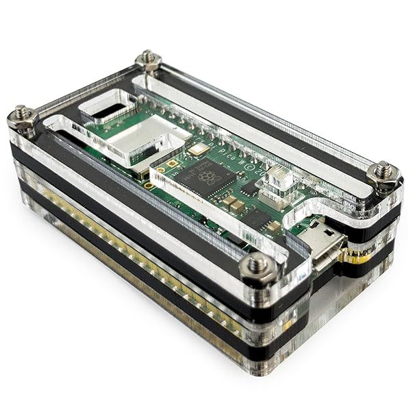 Buy C4Labs Zebra Pico W Case for Raspberry Pi Pico W - Durable & Stylish Protection