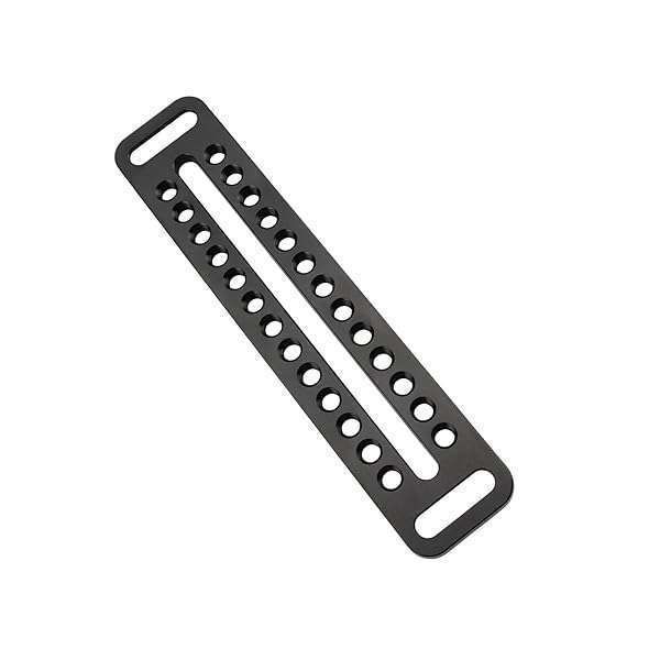 "CAMVATE Long Cheese Plate 1/4"-20 Mounting Platform for DSLR Camera Cage - Enhance Your Filmmaking Setup"