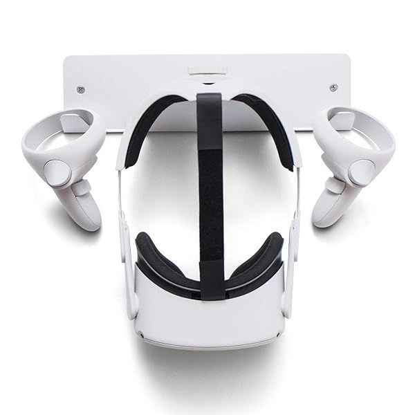 CNBEYOUNG Metal VR Headset Wall Mount - Compatible with Quest 3, Apple Vision Pro, PSVR 2 & More - Durable Aluminum Alloy