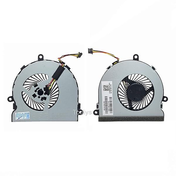 HP 15-AC Series CPU Cooling Fan Replacement - Compatible with 15-AC020DS, 15-AF013CL & More (813946-001)