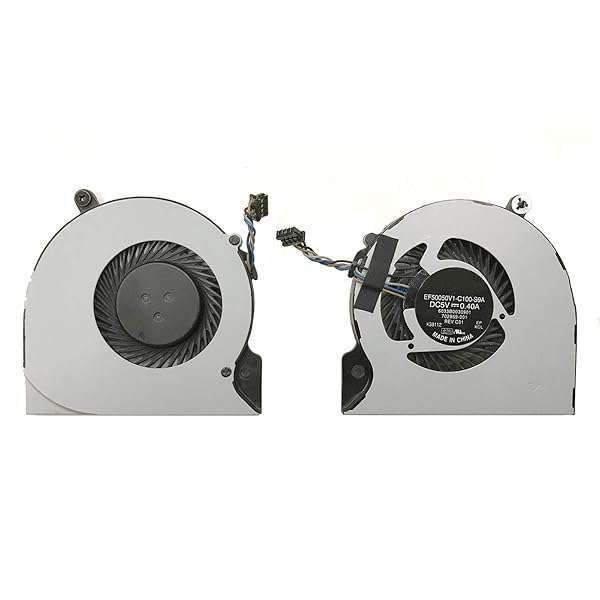 HP EliteBook Folio 9470/9470M/9480M CPU Cooling Fan Replacement - 702859-001, 6033B0030901, 6033B0030902