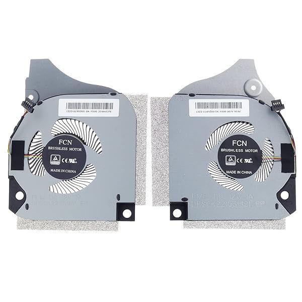 High-Performance CPU & GPU Cooling Fan for DELL INSPIRON G5-5590 & G7-7590 - 12V 006KT2 09THTN Replacement