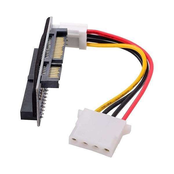 "Cablecc IDE/PATA to SATA Female Converter Adapter for 3.5" Hard Drives - Fast & Reliable PCBA Solution"