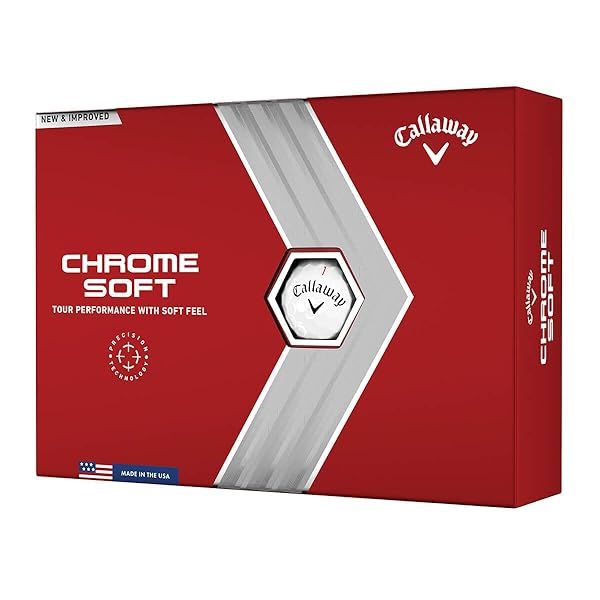 Buy Callaway Golf 2022 Chrome Soft Golf Balls - Premium White Performance Balls