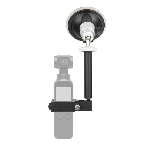 Camera Car Bracket?3/8 1/4 Car Holder Windshield Mount Bracket Stand+Suction Cup Set for DJI OSMO Pocket Camera