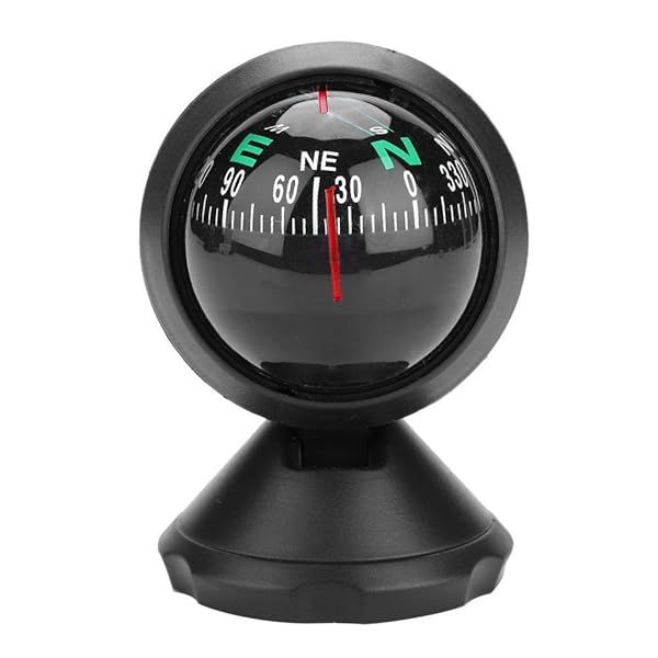 Black Mini Adjustable Car Ball: Night Vision Accessory for Boats & Trucks