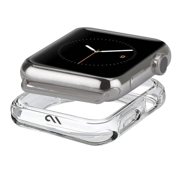 Case-Mate NAKED TOUGH Bumper Case for Apple Watch 38mm/40mm - Clear Protection for Series 1-5
