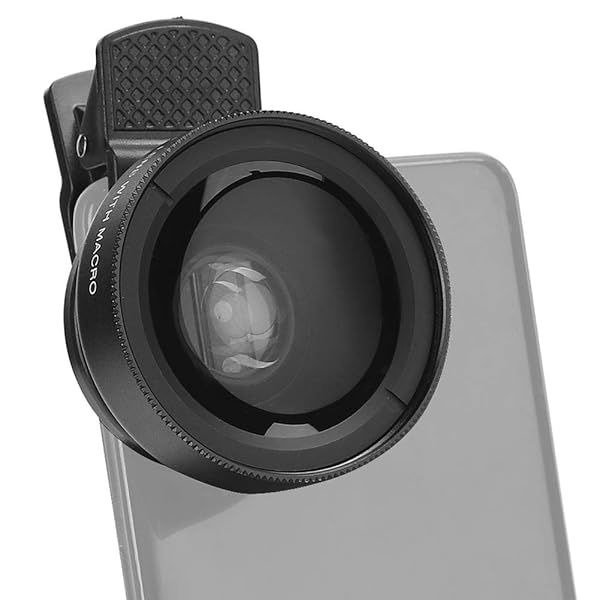 2-in-1 Clip-On Cell Phone Lens: 0.45X Wide Angle & 12.5X Macro for Stunning Smartphone Photography