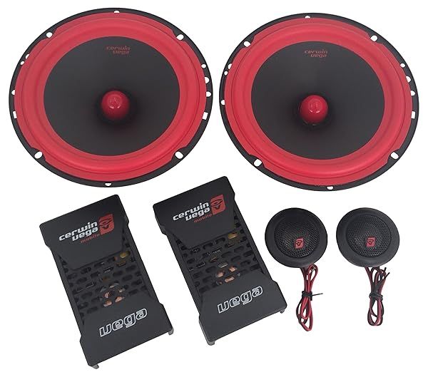 "Upgrade Your Ride: Cerwin Vega V465C 6.5" 400W Component Car Audio Speakers - 2-Way Performance"