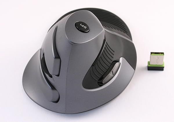 Buy Clearly Superior Technologies 2.4 GHz Mouse CST3645A - Black/Gray | Fast Wireless Performance